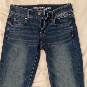 American eagle 360 super stretch flare jeans